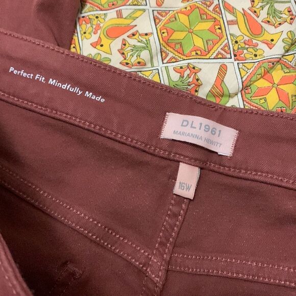 DL 1961 nwt 16w Bridget cropped high rise instasculpt boot - Picture 7 of 9